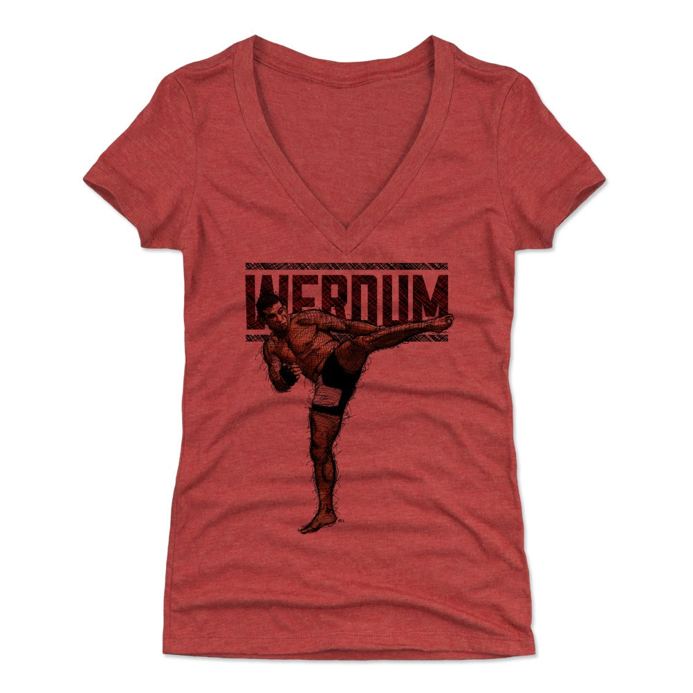 Fabricio Werdum Women's V-Neck T-Shirt | 500 LEVEL