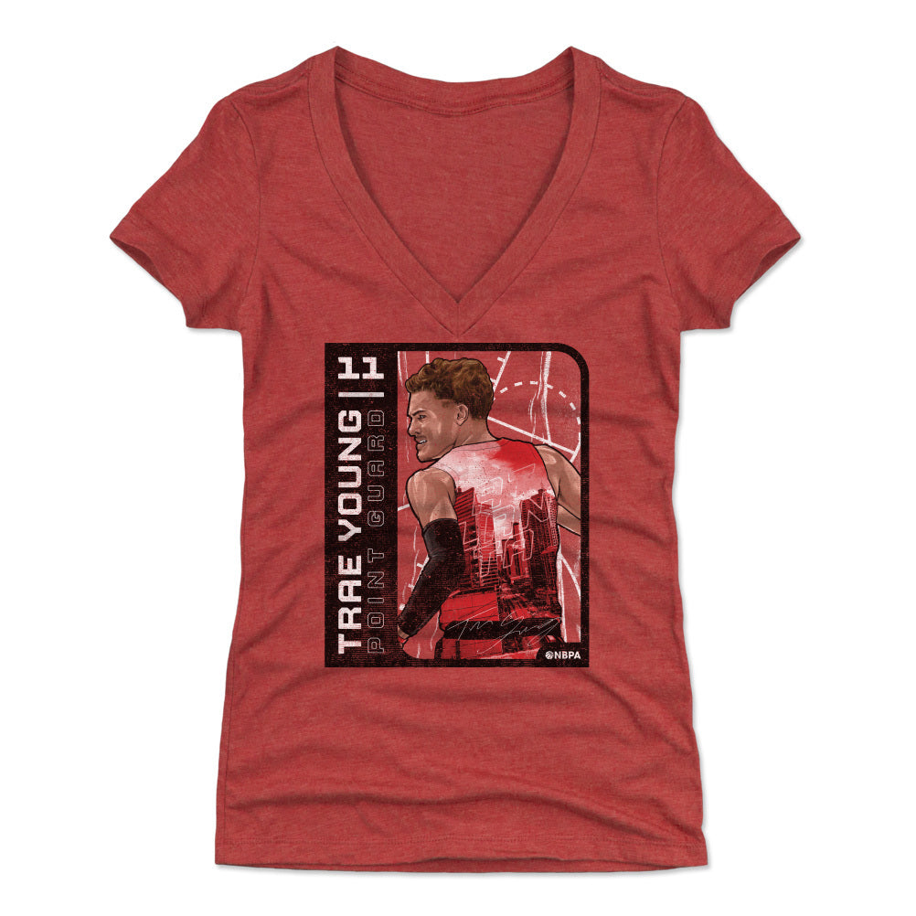 Trae Young Women's V-Neck T-Shirt | 500 LEVEL