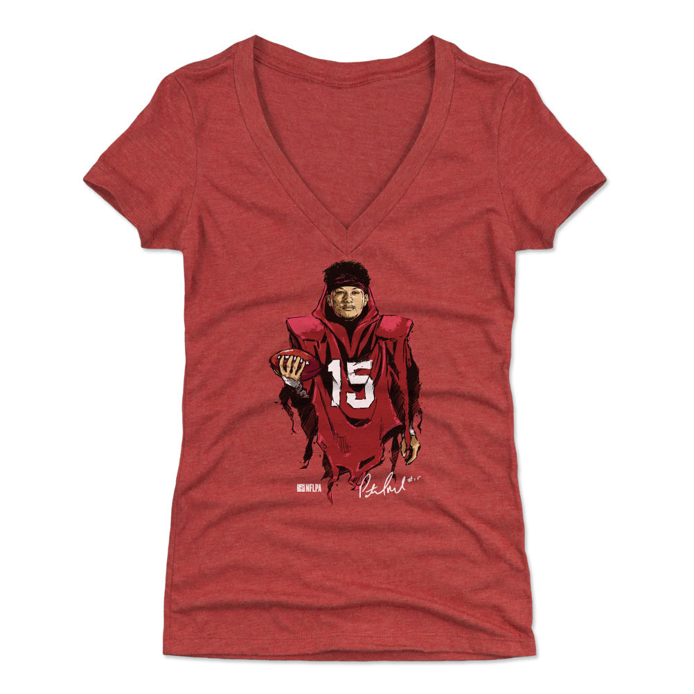 Patrick Mahomes Women's V-Neck T-Shirt | 500 LEVEL