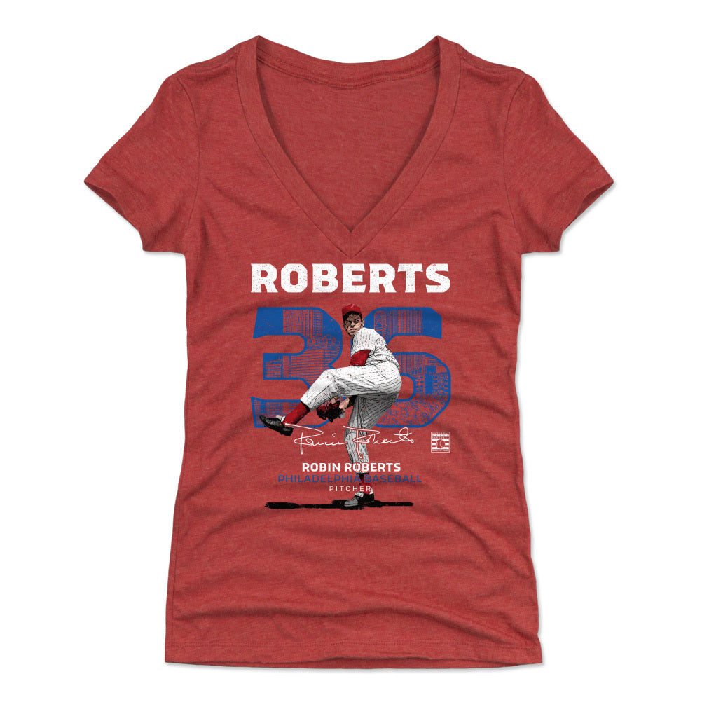 Robin Roberts Women's V-Neck T-Shirt | 500 LEVEL