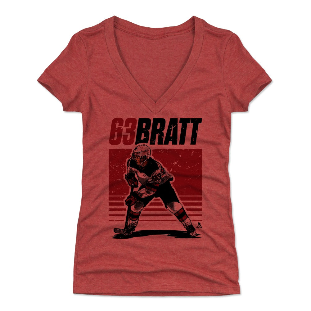 Jesper Bratt Women's V-Neck T-Shirt | 500 LEVEL