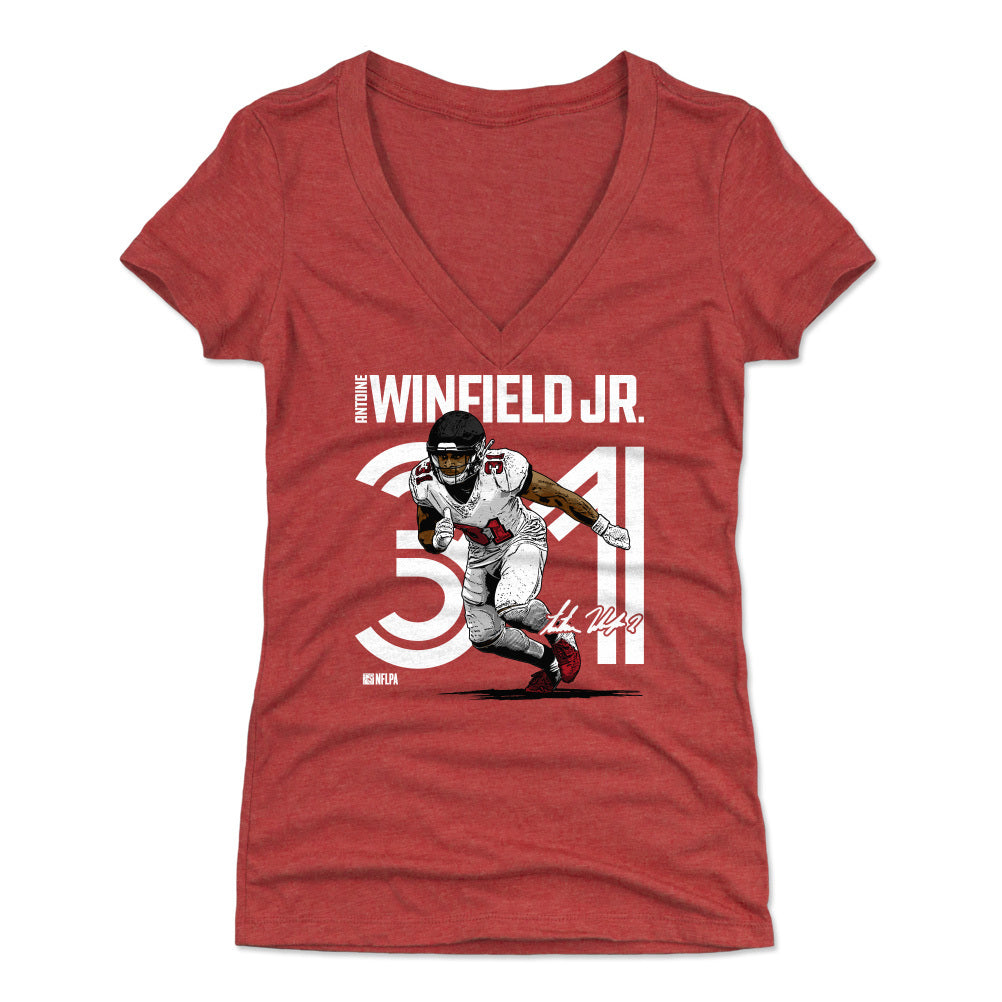 Antoine Winfield Jr. Women's V-Neck T-Shirt | 500 LEVEL