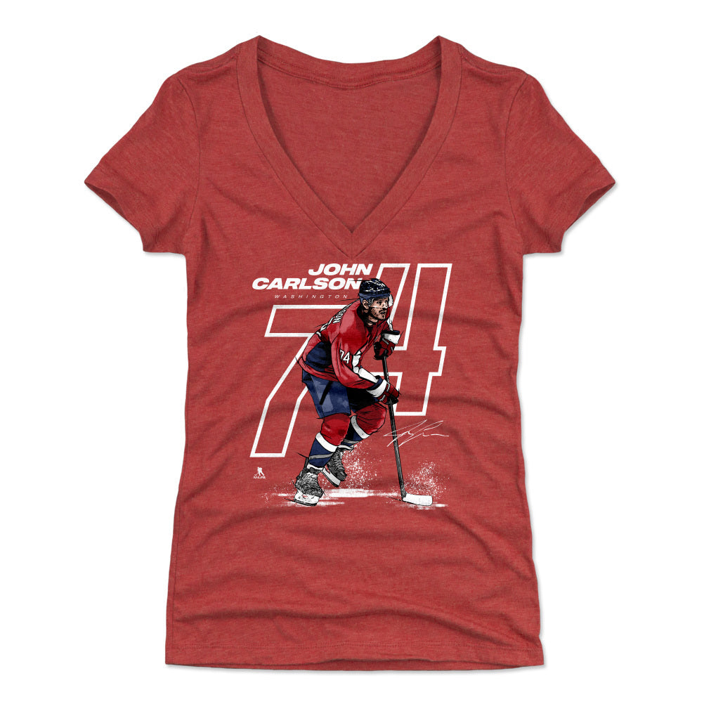 John Carlson Women's V-Neck T-Shirt | 500 LEVEL