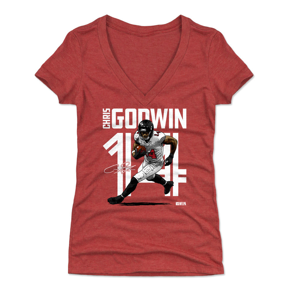 Chris Godwin Women's V-Neck T-Shirt | 500 LEVEL