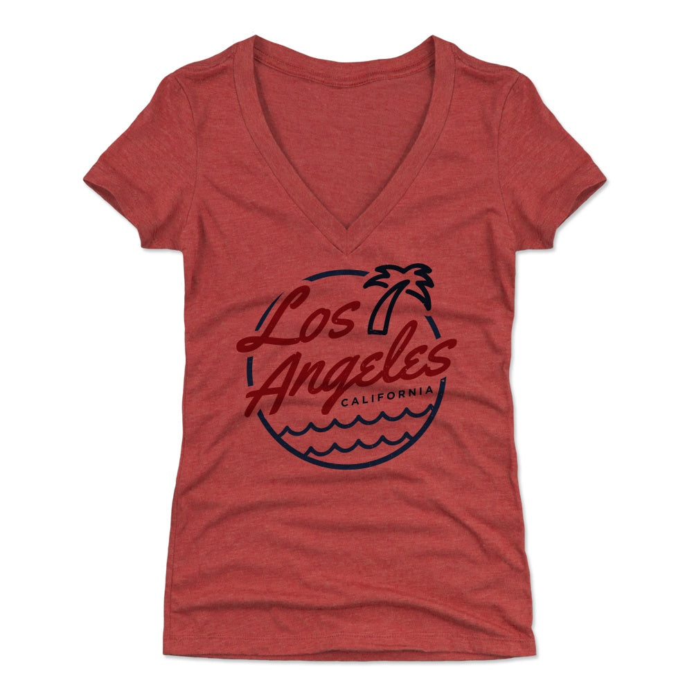 Los Angeles Women's V-Neck T-Shirt | 500 LEVEL