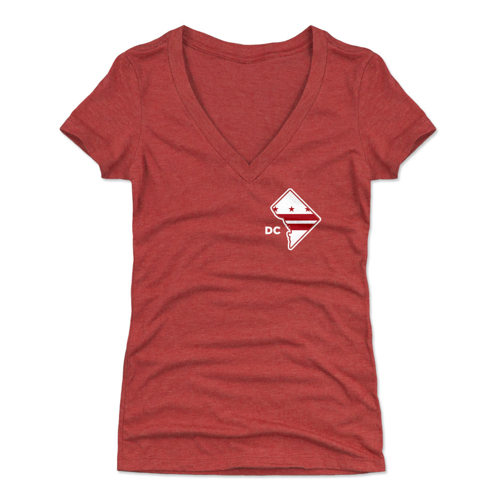 Washington D.C. Women's V-Neck T-Shirt | 500 LEVEL
