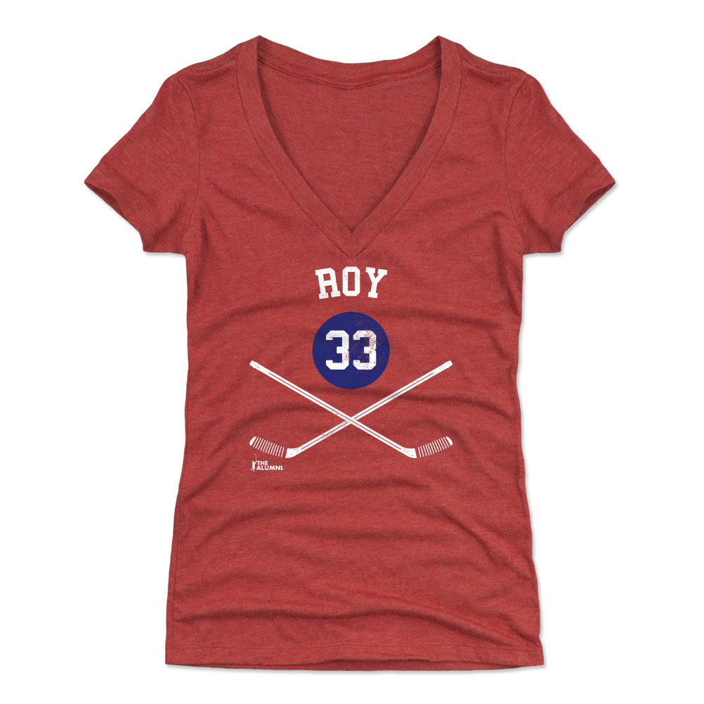 Patrick Roy Women's V-Neck T-Shirt | 500 LEVEL
