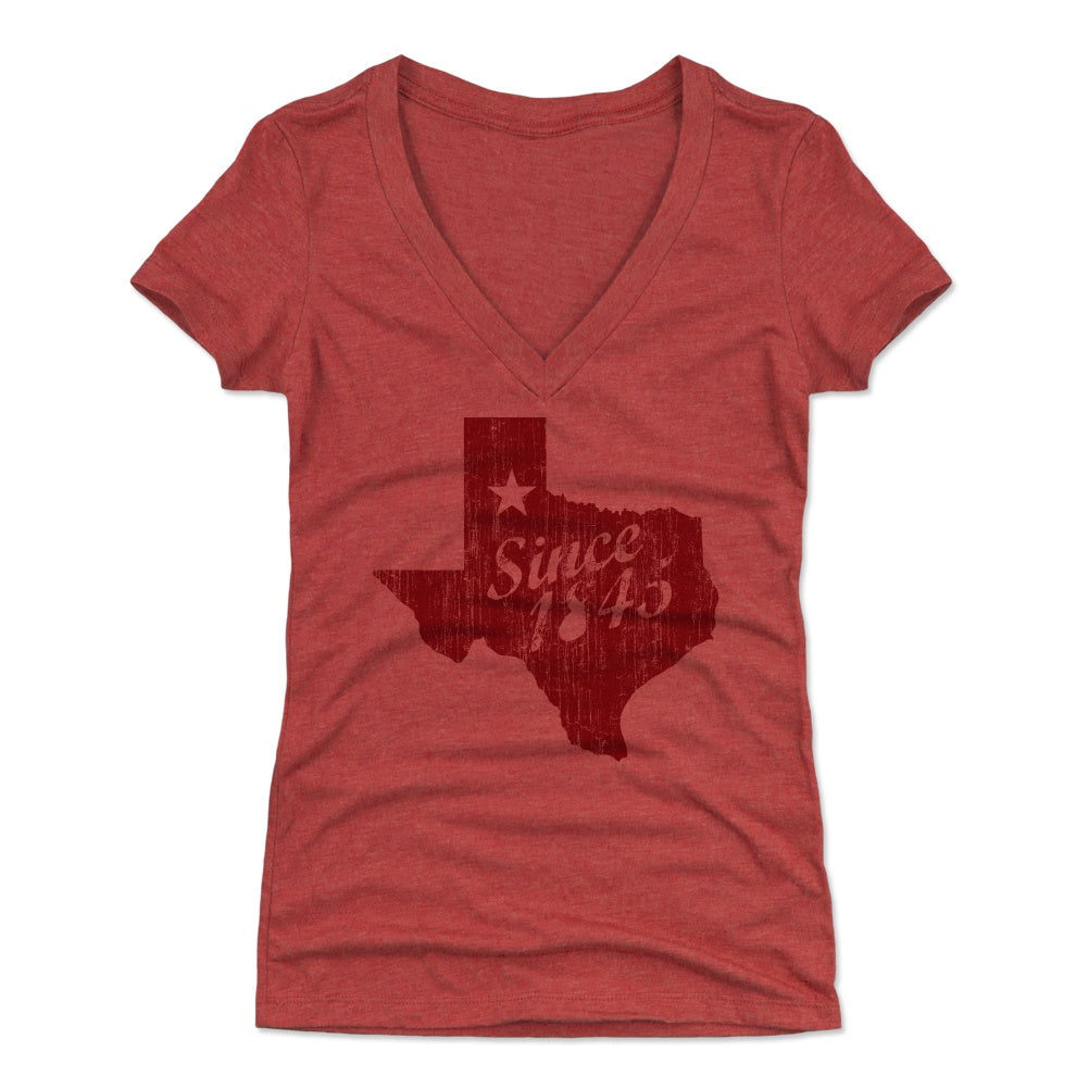 Texas Women's V-Neck T-Shirt | 500 LEVEL
