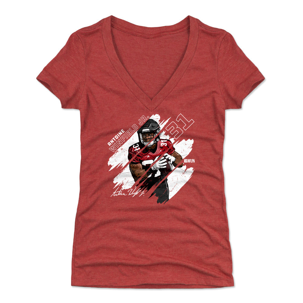 Antoine Winfield Jr. Women's V-Neck T-Shirt | 500 LEVEL