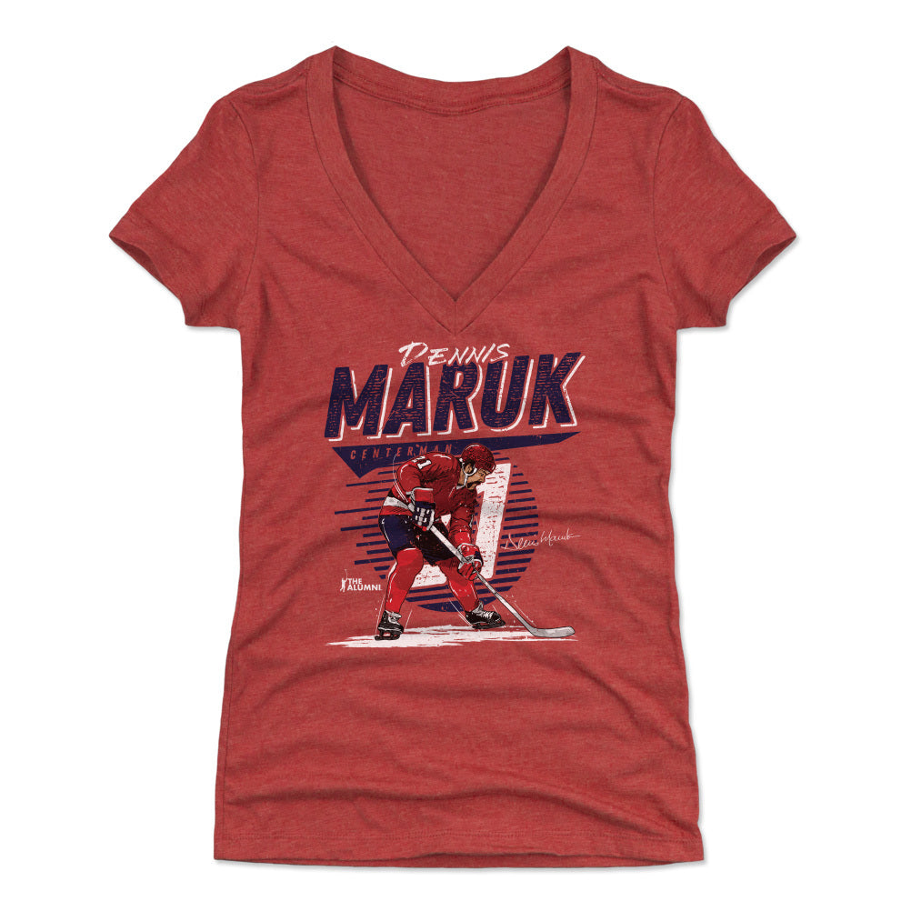 Dennis Maruk Women's V-Neck T-Shirt | 500 LEVEL