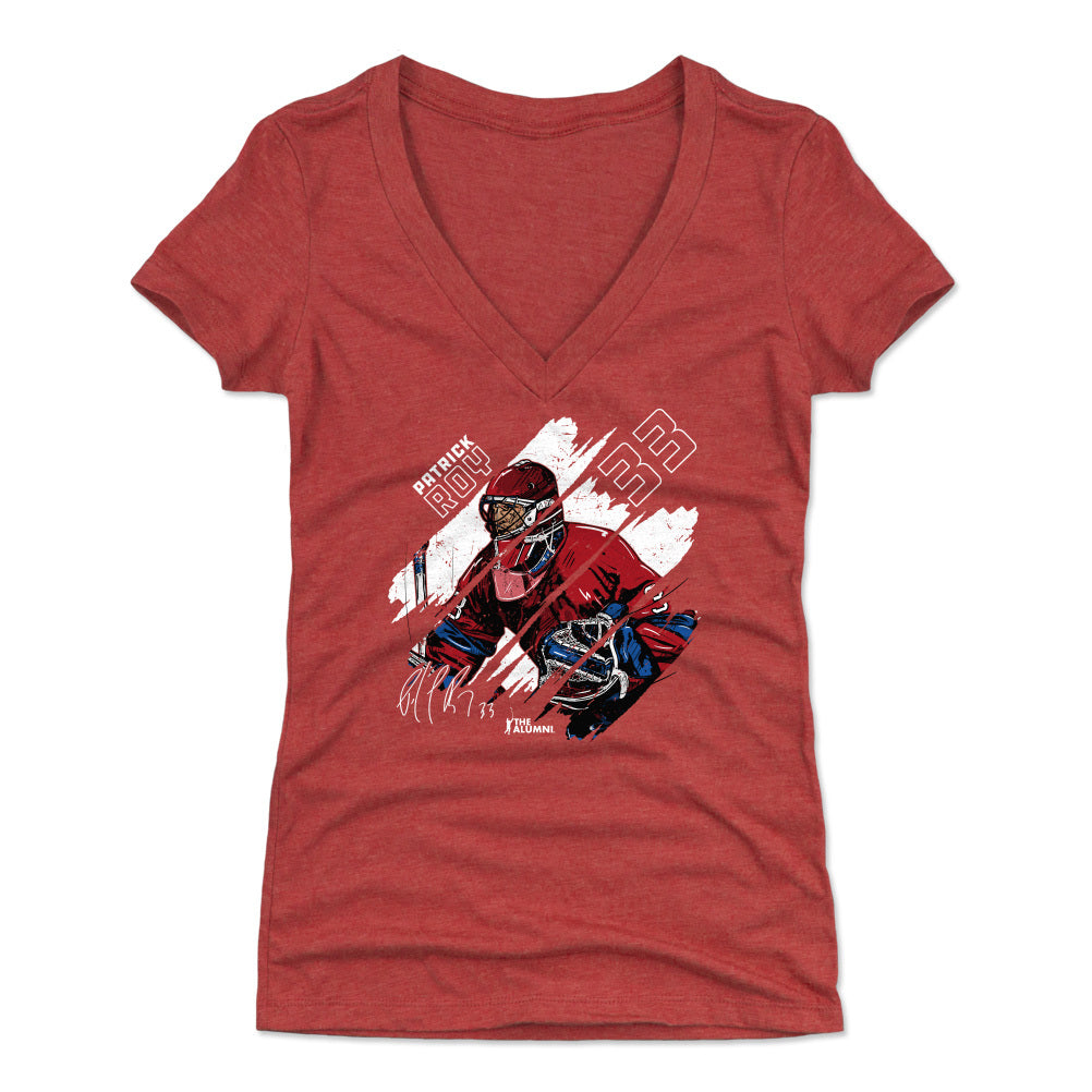Patrick Roy Women's V-Neck T-Shirt | 500 LEVEL