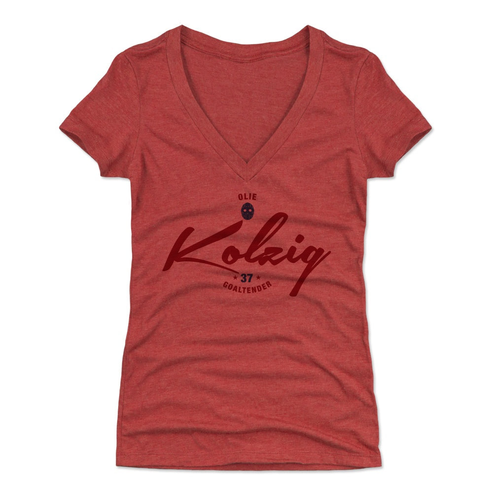 Olie Kolzig Women's V-Neck T-Shirt | 500 LEVEL