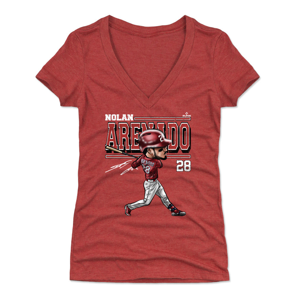 Nolan Arenado Women's V-Neck T-Shirt | 500 LEVEL
