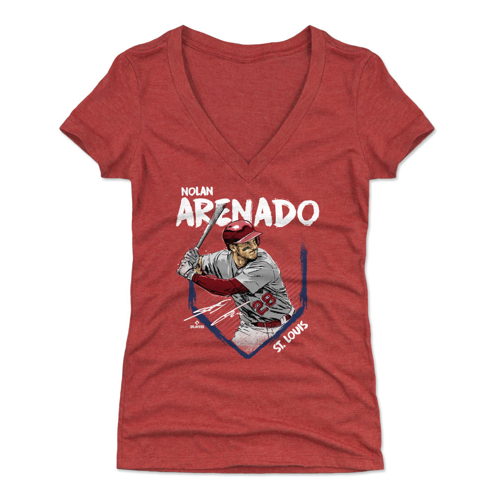 Nolan Arenado Women's V-Neck T-Shirt | 500 LEVEL