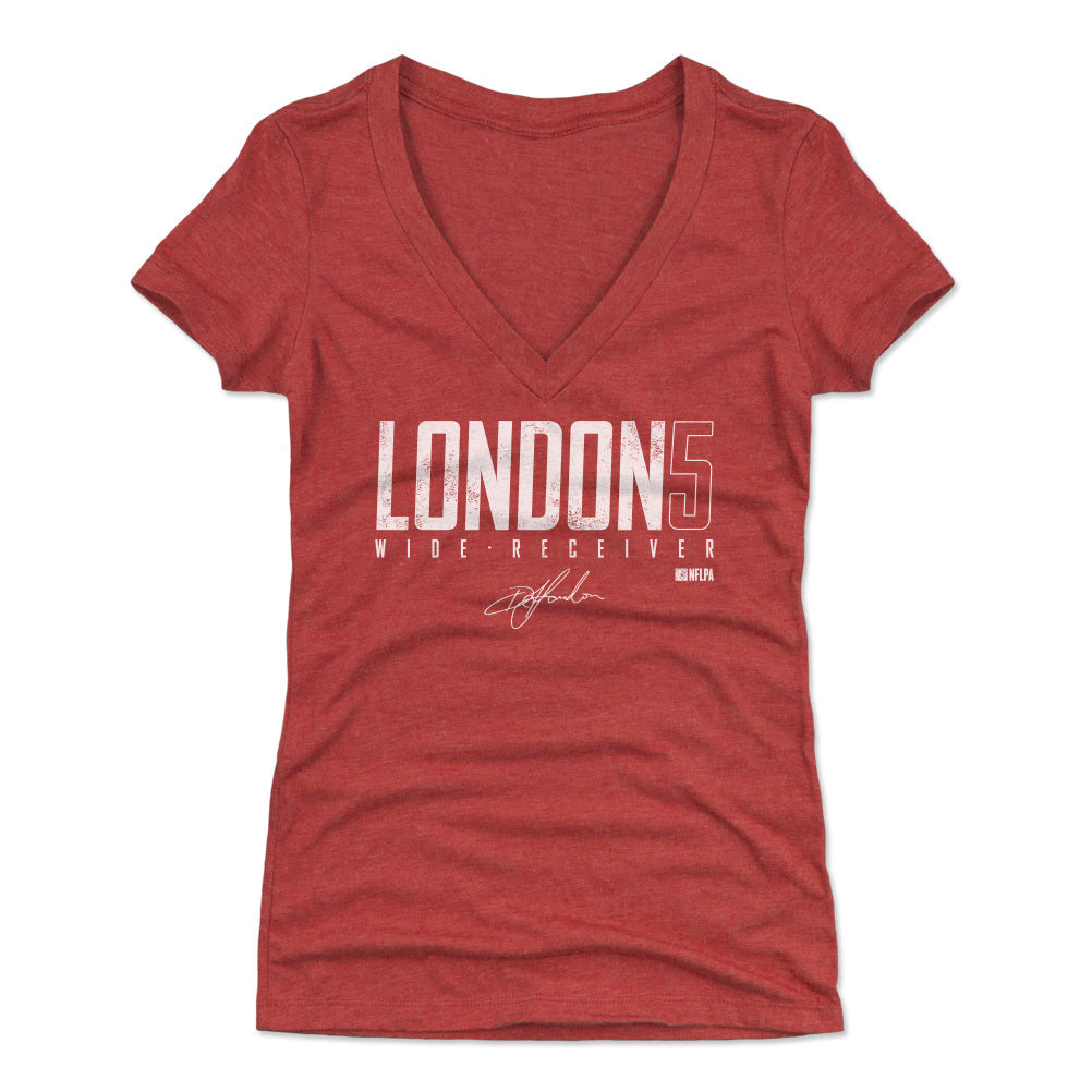Drake London Women's V-Neck T-Shirt | 500 LEVEL