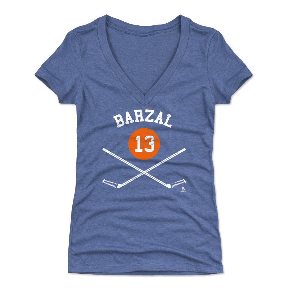 Mathew Barzal Women's V-Neck T-Shirt | 500 LEVEL