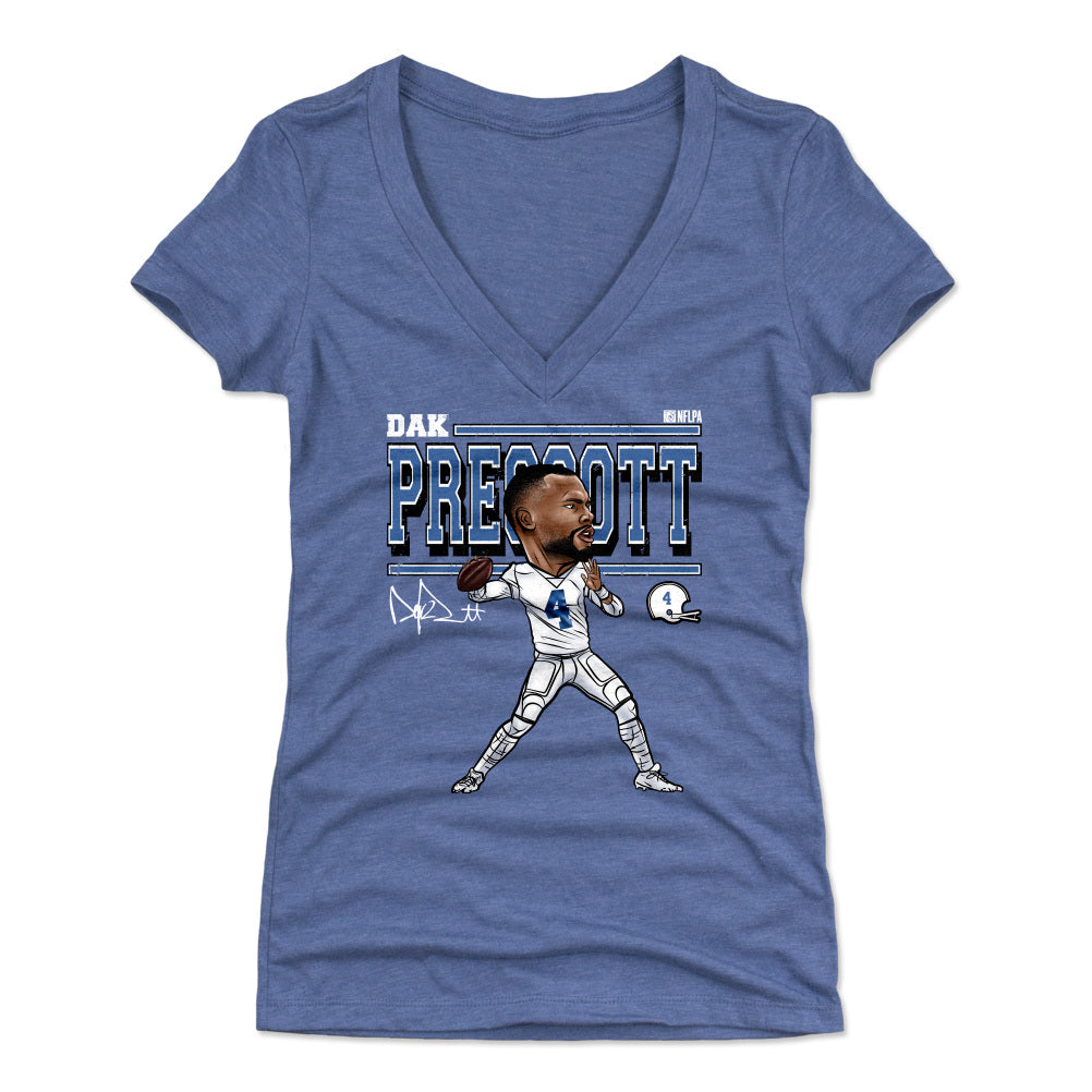 Dak Prescott Women's V-Neck T-Shirt | 500 LEVEL