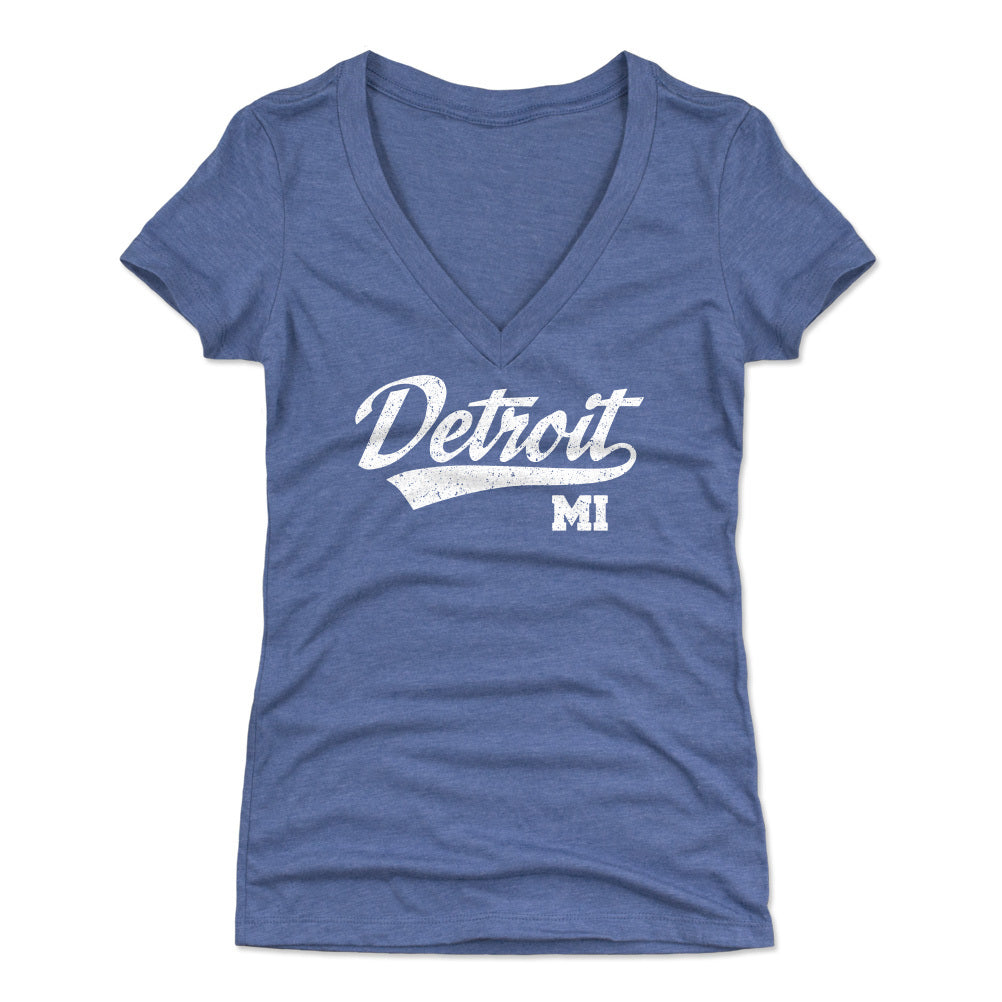 Detroit Women's V-Neck T-Shirt | 500 LEVEL