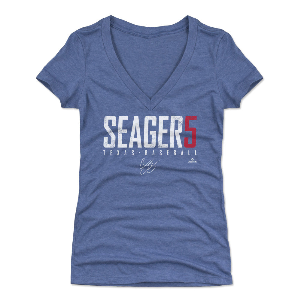 Corey Seager Women's V-Neck T-Shirt | 500 LEVEL