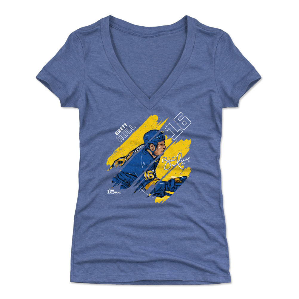 Brett Hull Women's V-Neck T-Shirt | 500 LEVEL