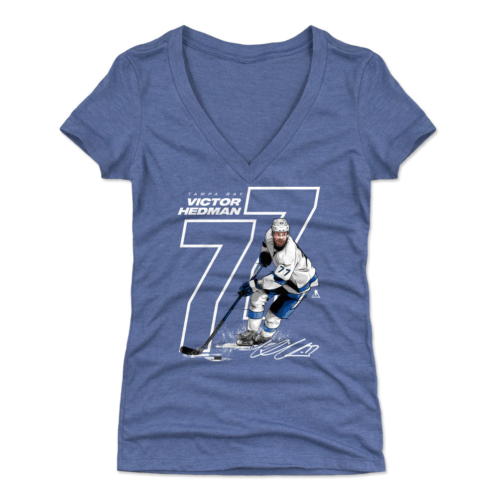 Victor Hedman Women's V-Neck T-Shirt | 500 LEVEL