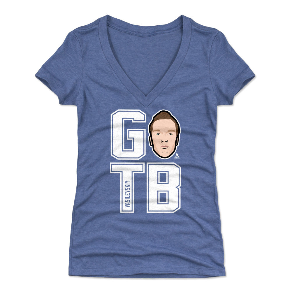 Andrei Vasilevskiy Women's V-Neck T-Shirt | 500 LEVEL