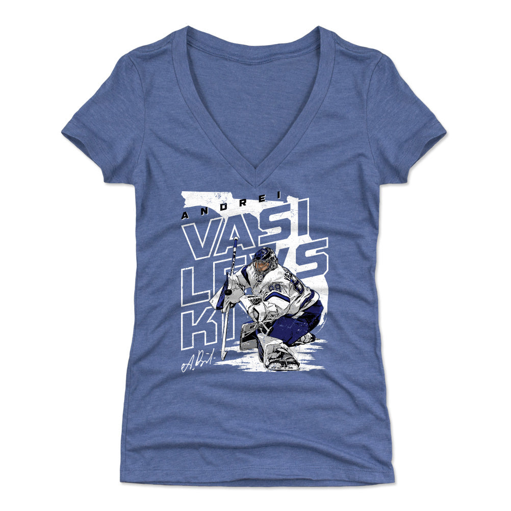 Andrei Vasilevskiy Women's V-Neck T-Shirt | 500 LEVEL