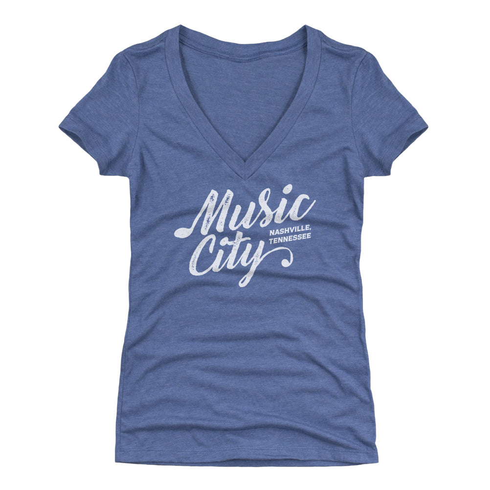 Nashville Women's V-Neck T-Shirt | 500 LEVEL