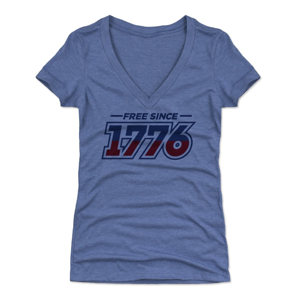 4th of July Women's V-Neck T-Shirt | 500 LEVEL