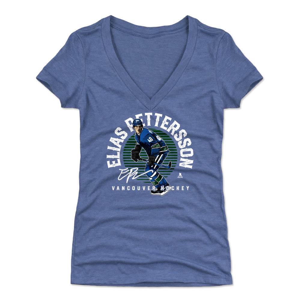 Elias Pettersson Women's V-Neck T-Shirt | 500 LEVEL