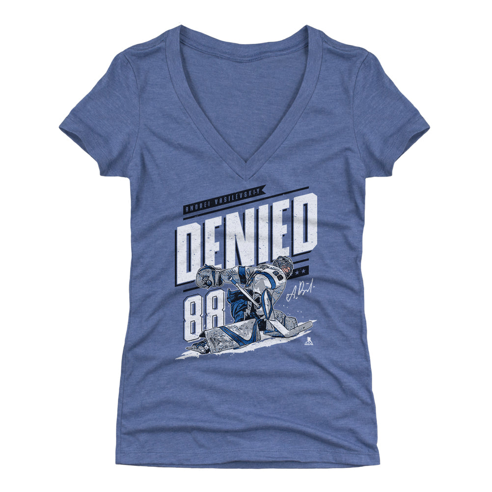 Andrei Vasilevskiy Women's V-Neck T-Shirt | 500 LEVEL