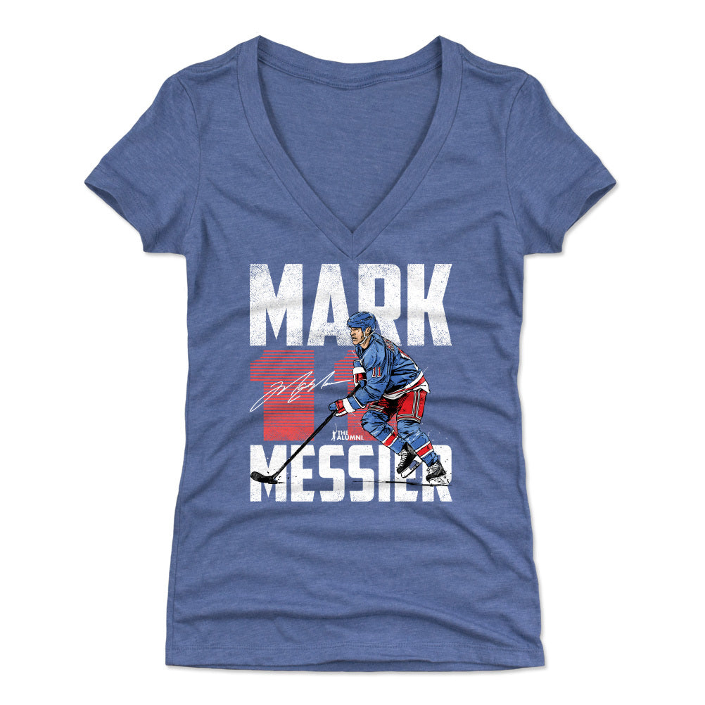 Mark Messier Women's V-Neck T-Shirt | 500 LEVEL