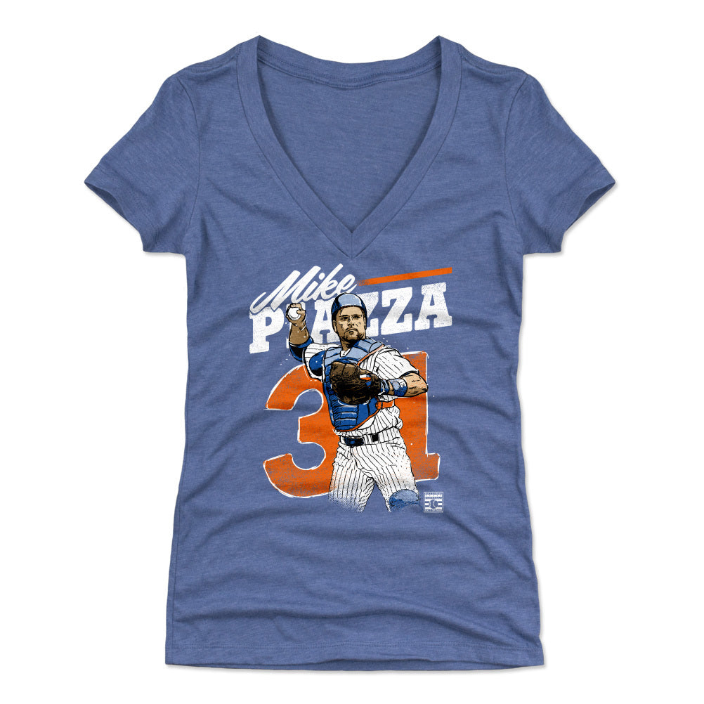 Mike Piazza Women's V-Neck T-Shirt | 500 LEVEL