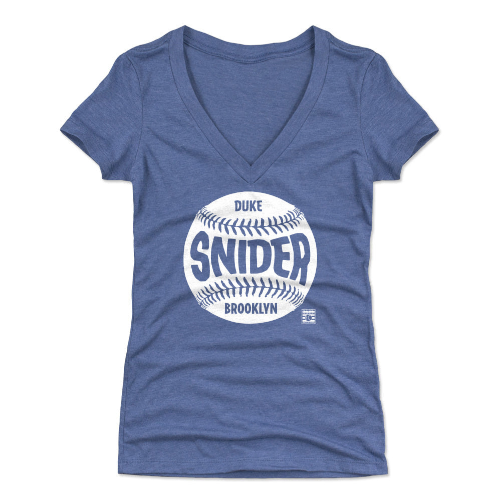 Duke Snider Women's V-Neck T-Shirt | 500 LEVEL