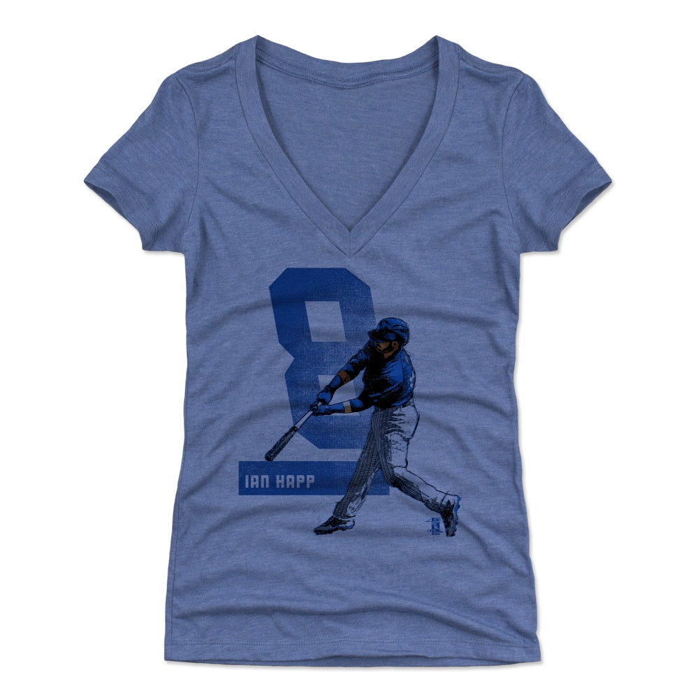 Ian Happ Women's V-Neck T-Shirt | 500 LEVEL