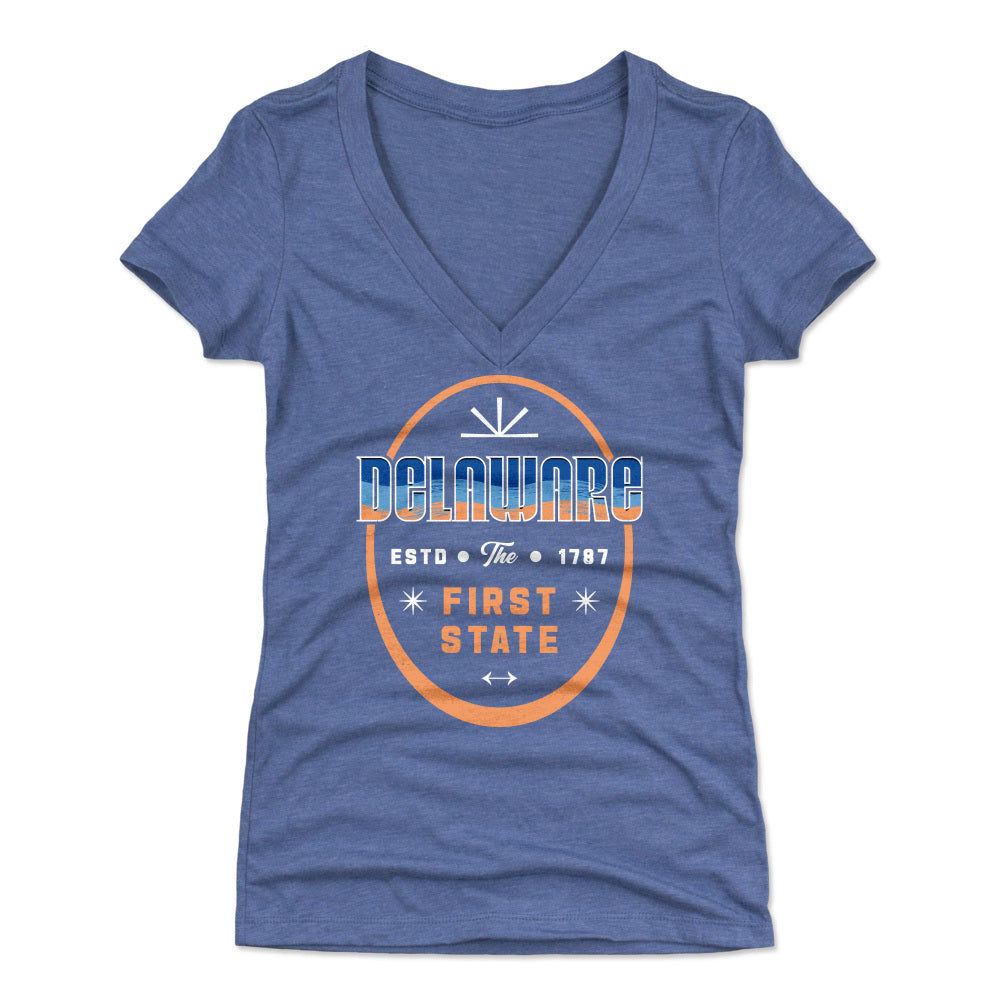 Delaware Women's V-Neck T-Shirt | 500 LEVEL