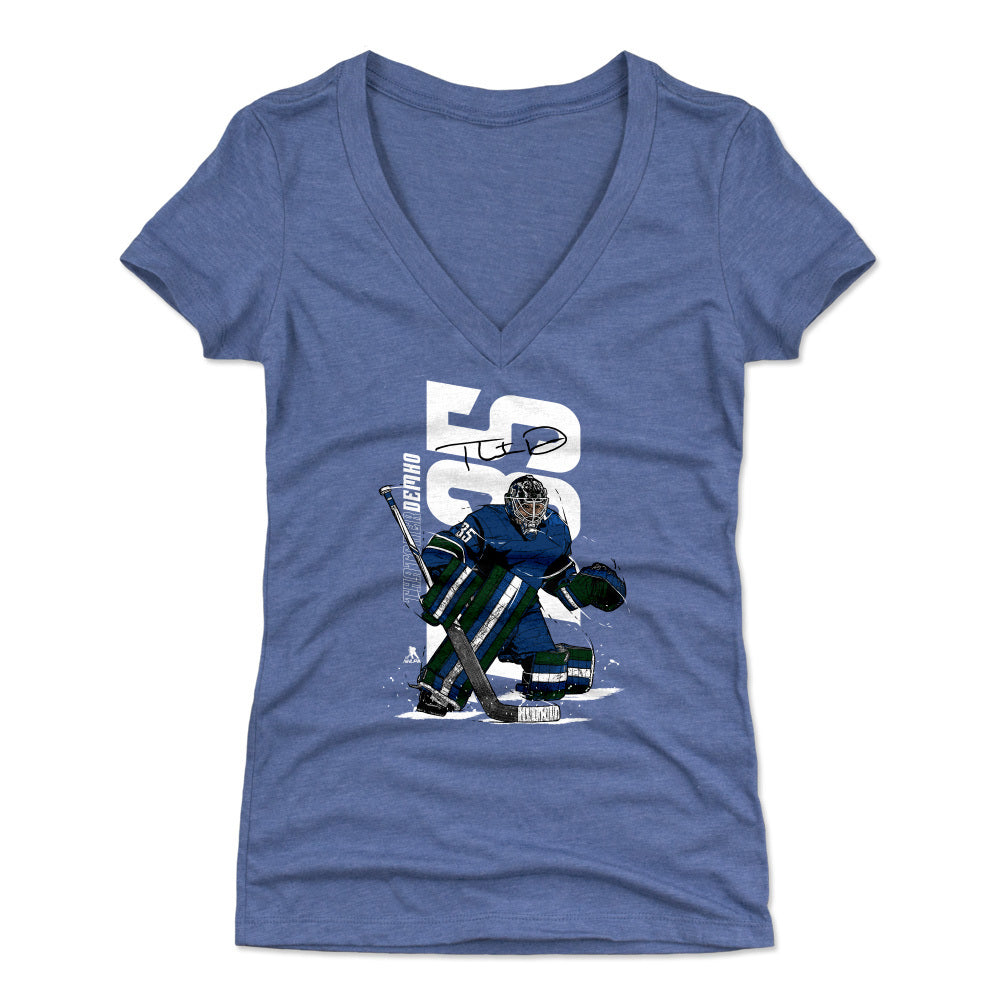 Thatcher Demko Women's V-Neck T-Shirt | 500 LEVEL