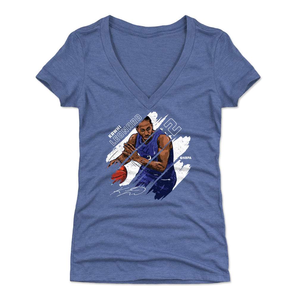 Kawhi Leonard Women's V-Neck T-Shirt | 500 LEVEL