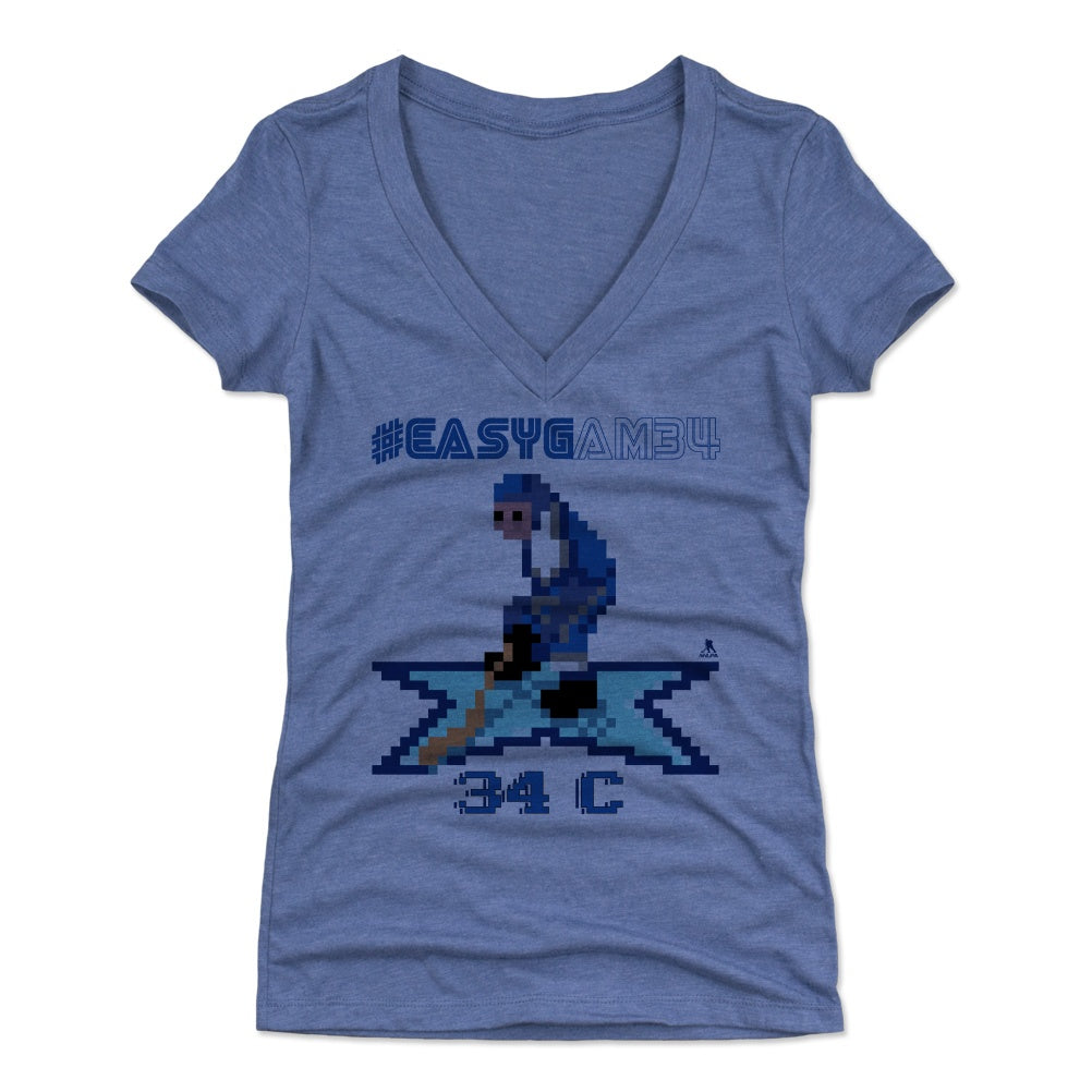 Auston Matthews Women's V-Neck T-Shirt | 500 LEVEL