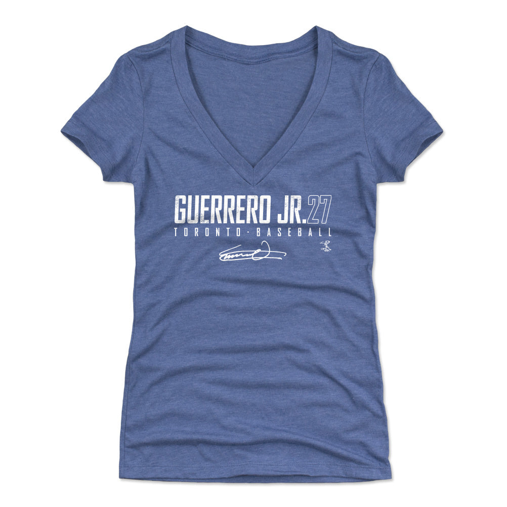 Vladimir Guerrero Jr. Women's V-Neck T-Shirt | 500 LEVEL