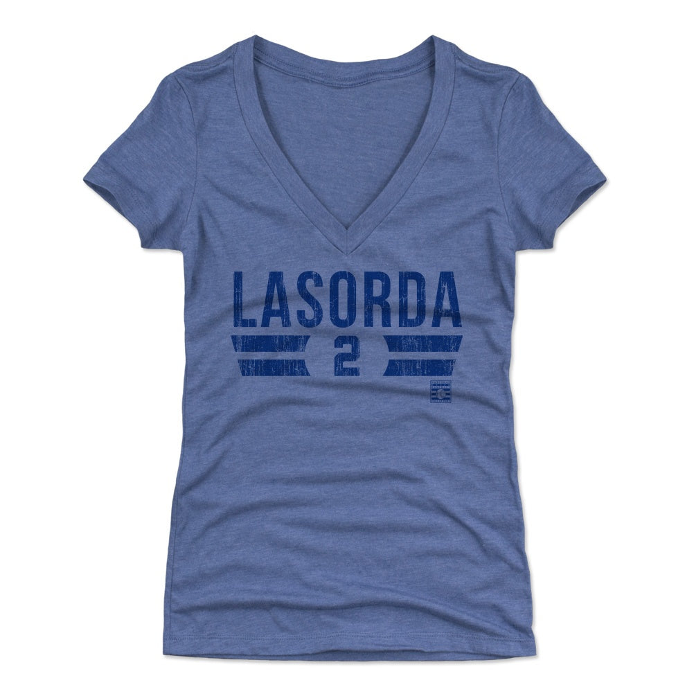 Tommy Lasorda Women's V-Neck T-Shirt | 500 LEVEL
