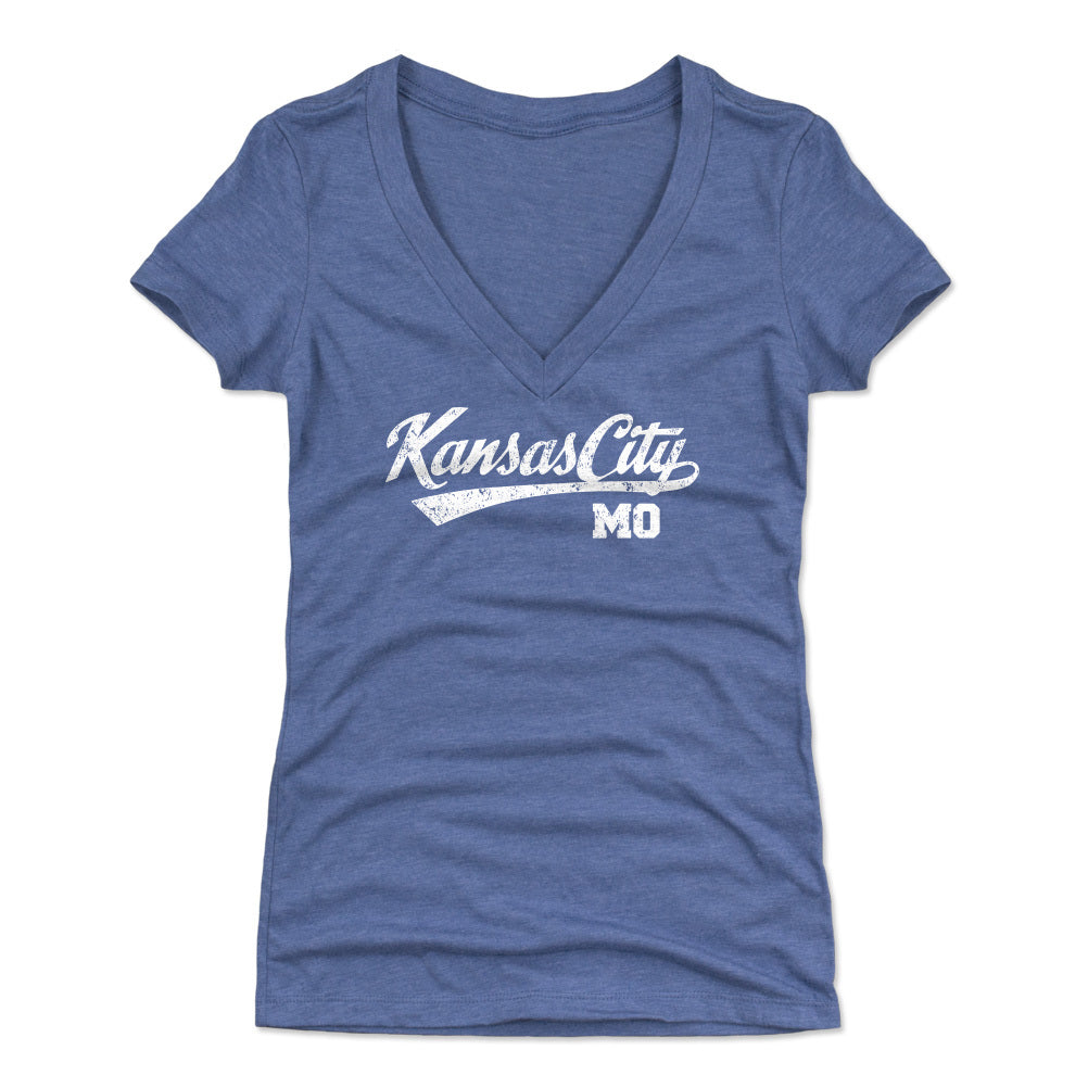 Kansas City Women's V-Neck T-Shirt | 500 LEVEL