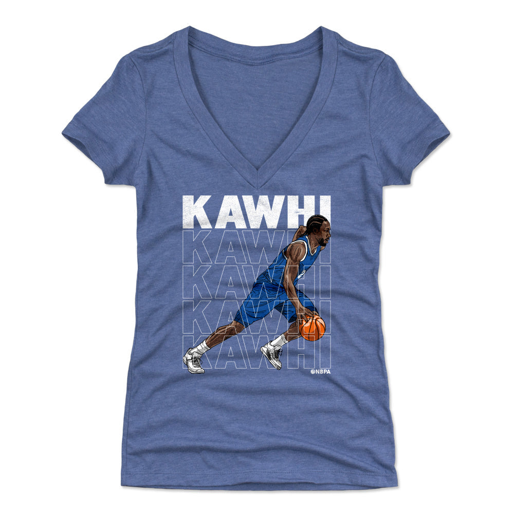 Kawhi Leonard Women's V-Neck T-Shirt | 500 LEVEL