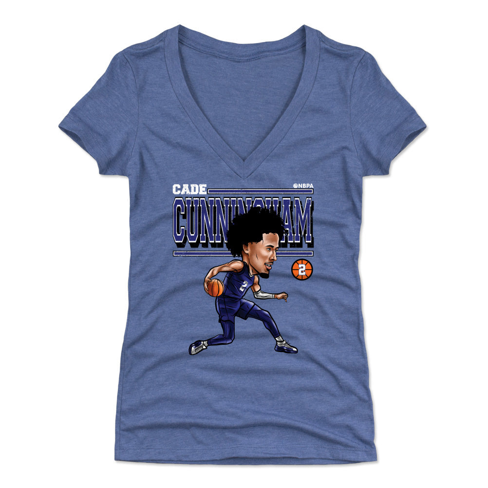 Cade Cunningham Women's V-Neck T-Shirt | 500 LEVEL