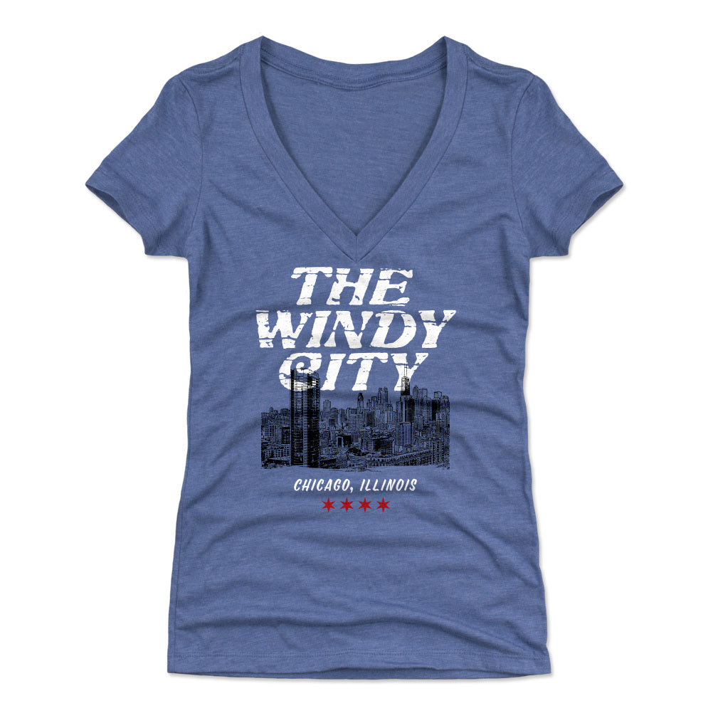 Chicago Women's V-Neck T-Shirt | 500 LEVEL