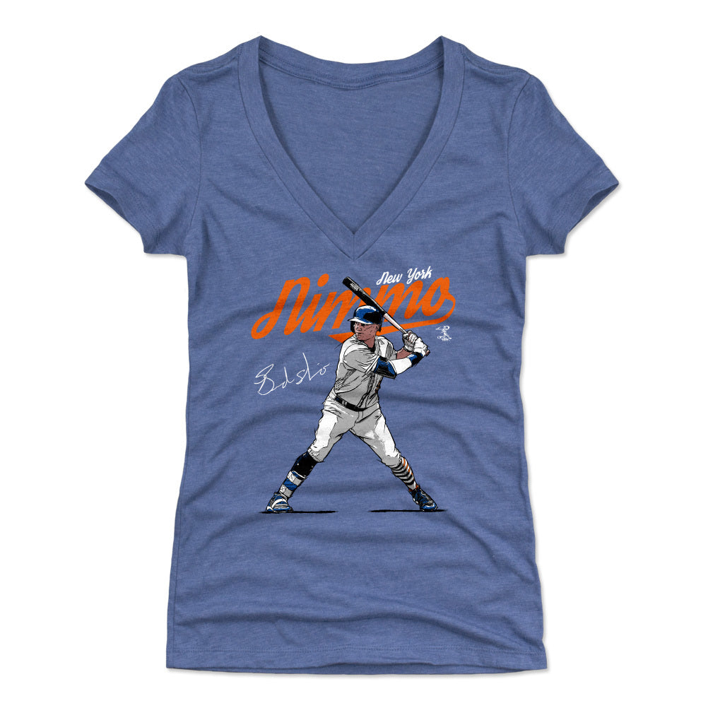 Brandon Nimmo Women's V-Neck T-Shirt | 500 LEVEL