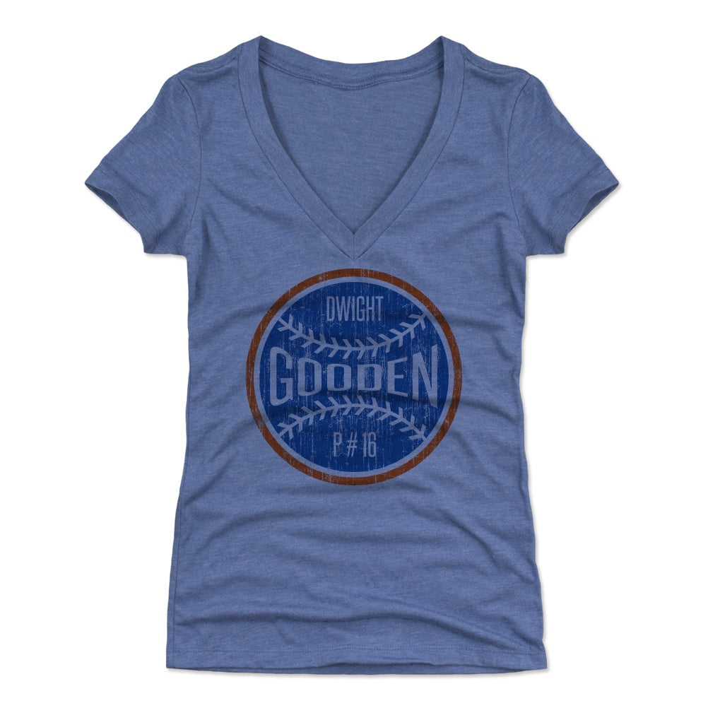 Dwight Gooden Women's V-Neck T-Shirt | 500 LEVEL