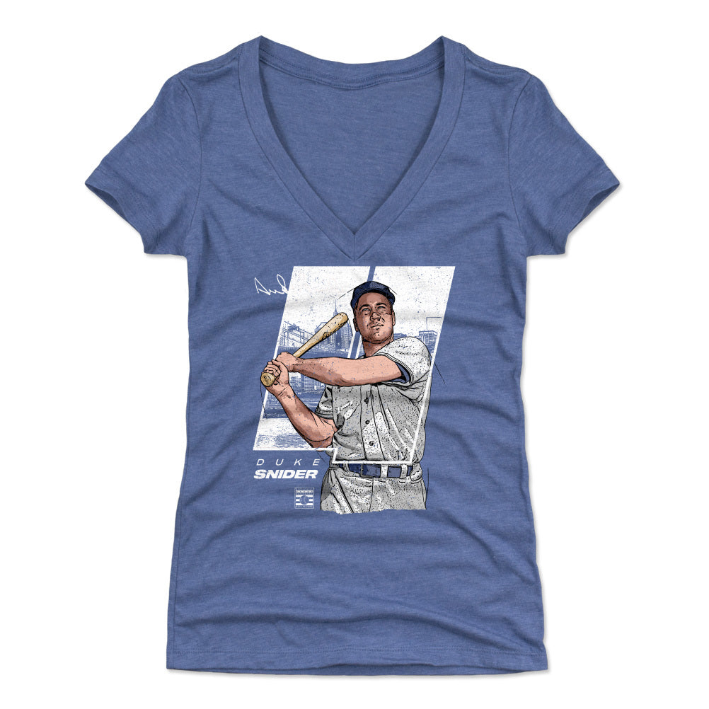 Duke Snider Women's V-Neck T-Shirt | 500 LEVEL
