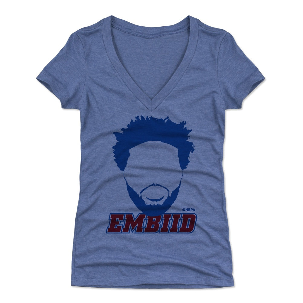 Joel Embiid Women's V-Neck T-Shirt | 500 LEVEL