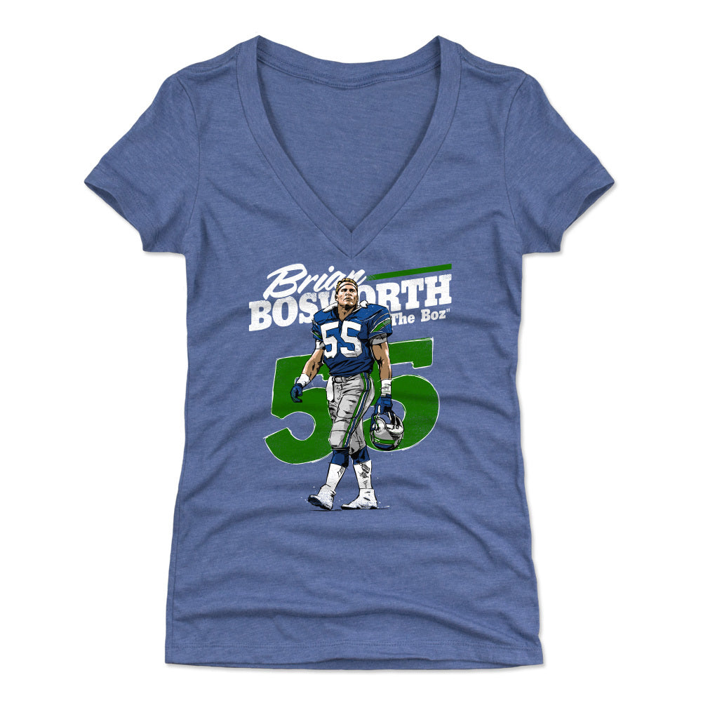 Brian Bosworth Women's V-Neck T-Shirt | 500 LEVEL